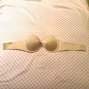 Aerie: Abigail Cream Push Up Bra Size 34D Attachable Straps